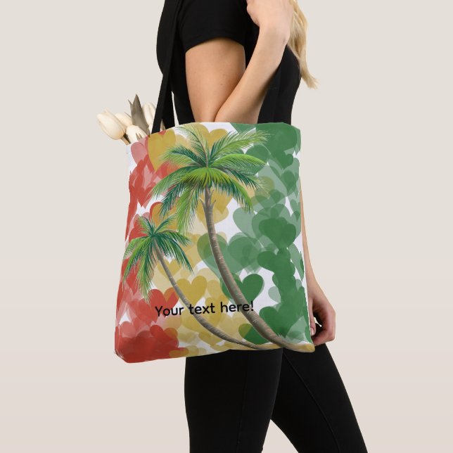 Bolsa Tote Vibe da Ilha - Personalize (Close Up)