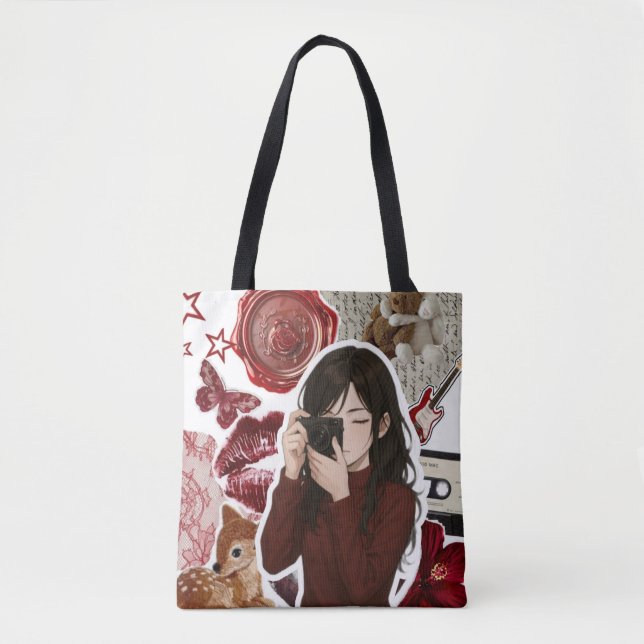 Bolsa tote vibe Pinterest  (Frente)