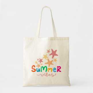 Bolsa Tote Víblias de Verão e Starfish Mulheres