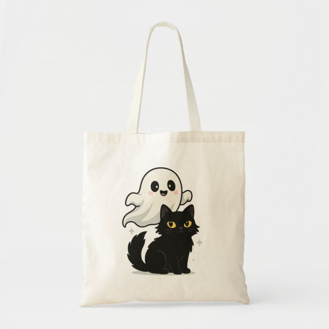 Bolsa Tote Víblias Gengatosas - Camisa-T Cuta Louca (Frente)