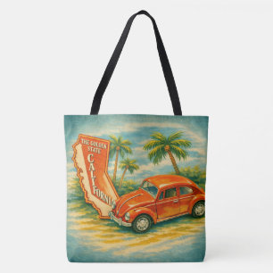 Bolsa Tote Vibração Califórnia Vintage