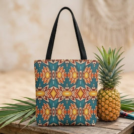 Bolsa Tote Vibrações de Abacaxi