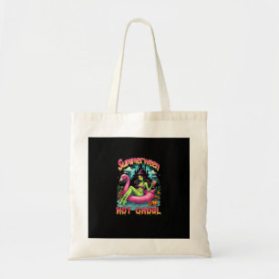 Bolsa Tote Vibrações de bruxa de Summerween Férias engraçadas