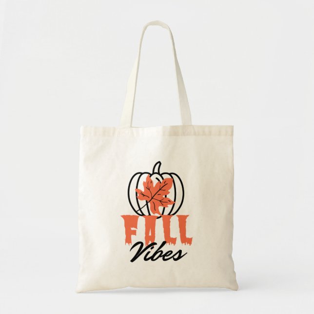 Bolsa Tote Vibrações de Outono (Frente)