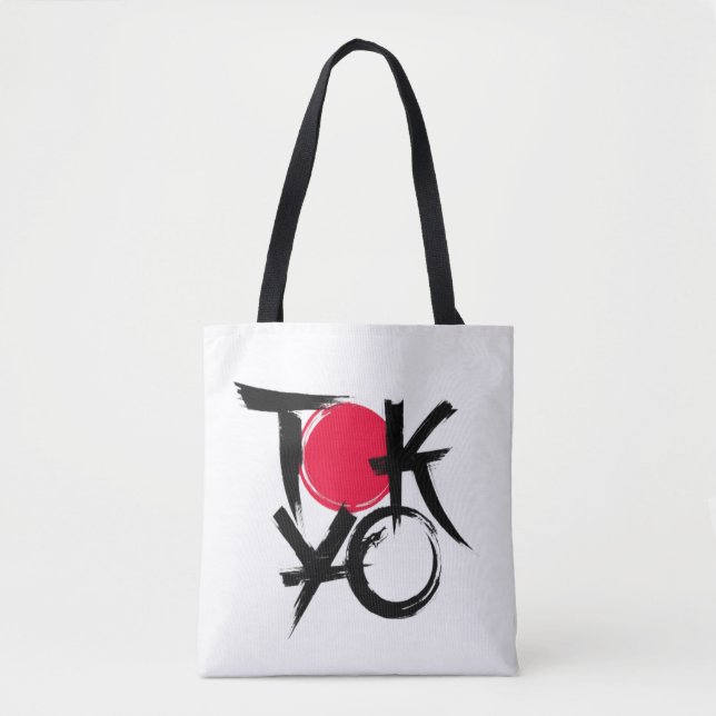 Bolsa Tote Vibrações de Tóquio (Frente)