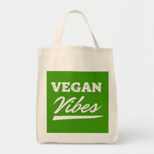 Bolsa Tote Vibrações Veganas Vegetarianos