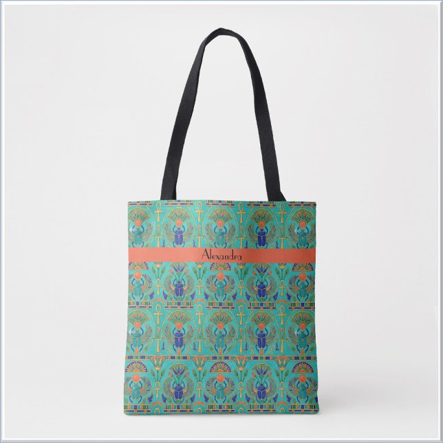 Bolsa Tote Vibrant Colors Egyptian Inspired (Criador carregado)