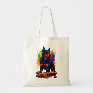 Bolsa Tote Vibrante Pop Art de Beauceron