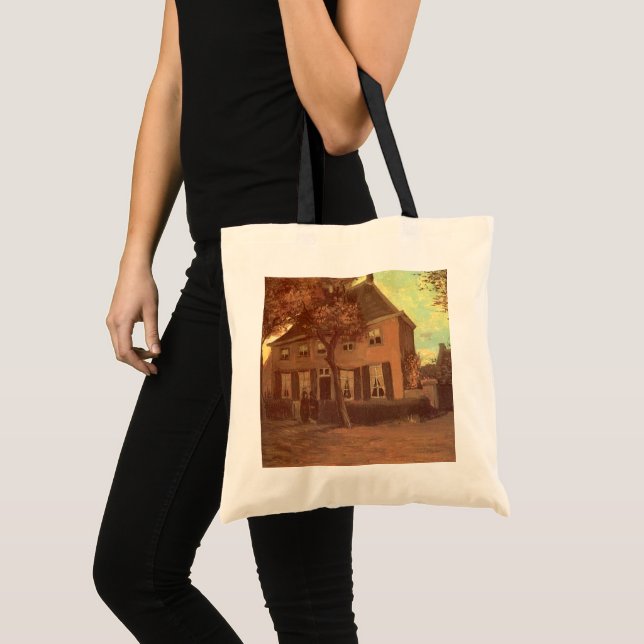 Bolsa Tote Vicarage em Nuenen por Vincent van Gogh (Frente (produto))