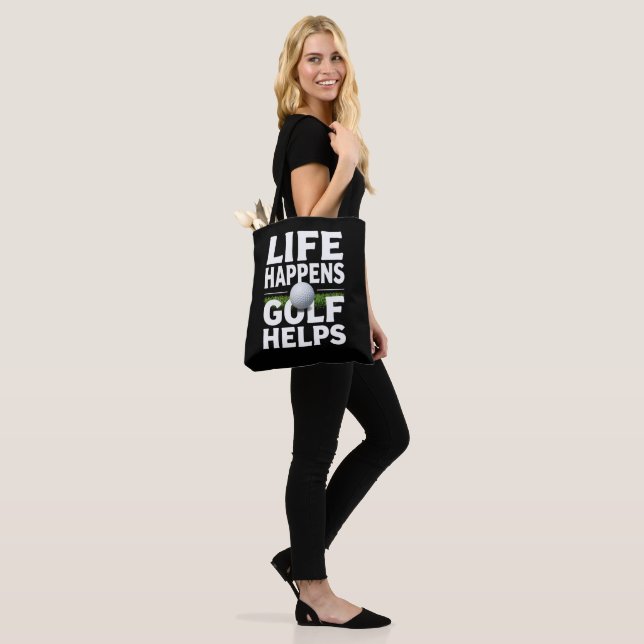Bolsa Tote Vício em Golfe Golfe Divertido (No(a) Modelo)