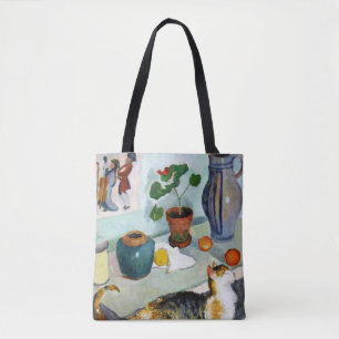 Bolsa Tote Vida de Gato e Estática, August Macke
