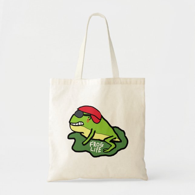 Bolsa Tote Vida do sapo (Frente)