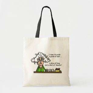 Bolsa Tote Vida e Tequila Humor