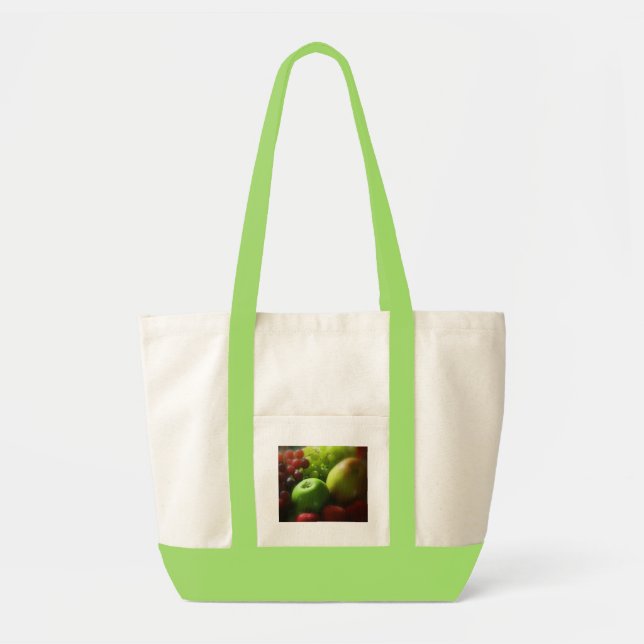 Bolsa Tote Vida fruta estática (Frente)