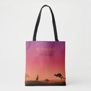 Bolsa Tote Vida na Austrália Canguru Austrália
