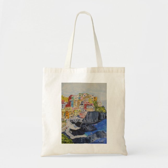 Bolsa Tote Vida pelo mar (Frente)