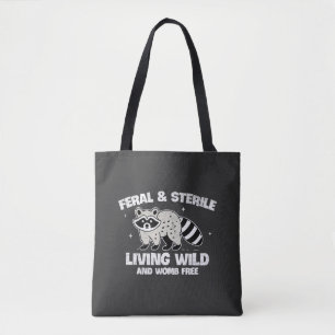 Bolsa Tote Vida Selvagem E Estéril Selvagem E Livre De Mulher