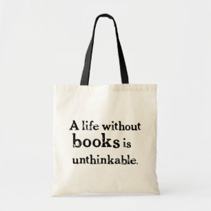 Bolsa Tote Vida sem as bolsas de livros