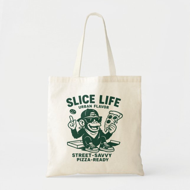 Bolsa Tote Vida Útil da Fatia (Frente)