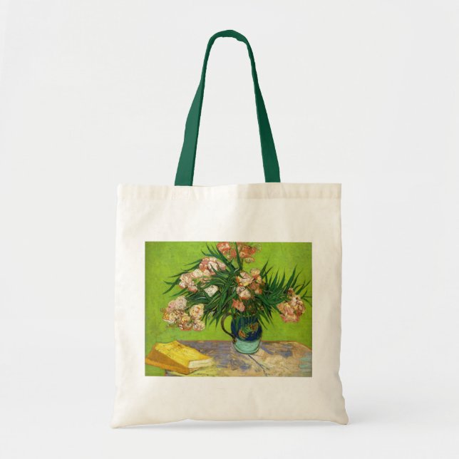 Bolsa Tote Videiras das flores das flores da pintura do (Frente)