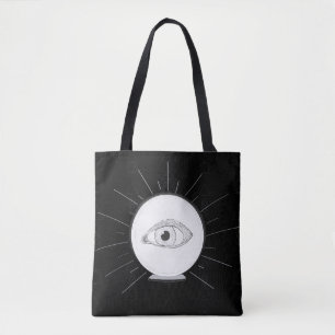 Bolsa Tote Vidente Olho Vidente Bola de Cristal Esotérica