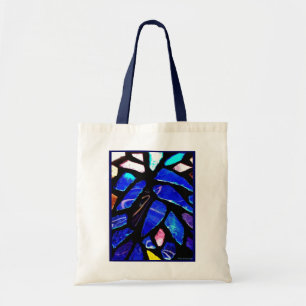 Bolsa Tote 'Vidro Azul' Canvas do orçamento