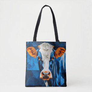 Bolsa Tote Vidro colorido de vaca