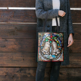 Bolsa Tote Vidro Escondido Com Cintos De Prata