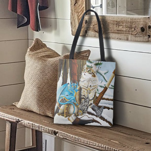Bolsa Tote Viking Cat e Blue Dragon