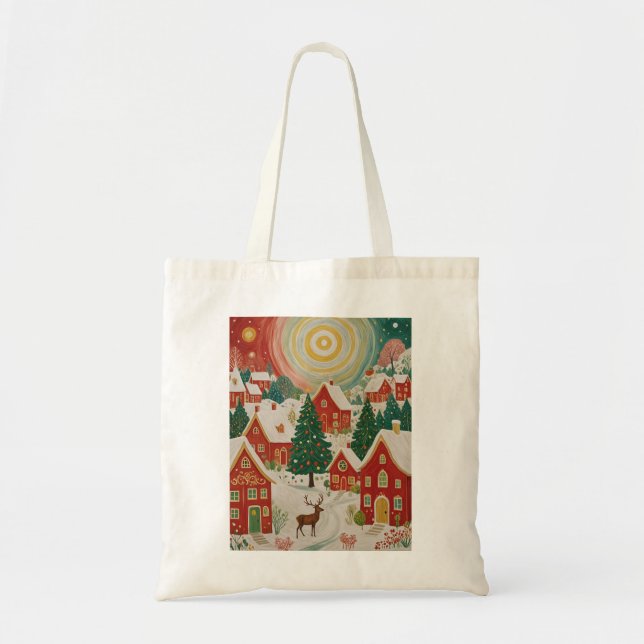Bolsa Tote Vila de Natal (Frente)
