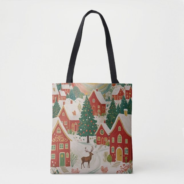 Bolsa Tote Vila de Natal (Frente)