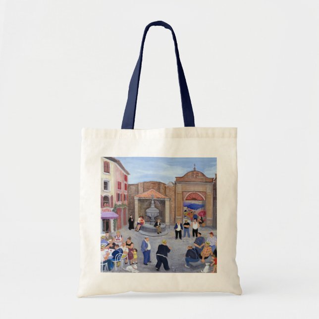 Bolsa Tote Vila em Provence (Frente)