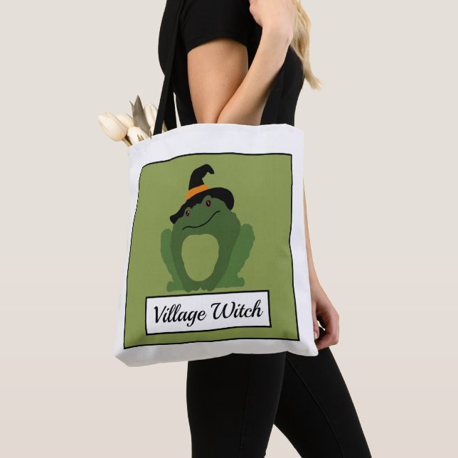 Bolsa Tote Village Witch, Toad (Close Up)