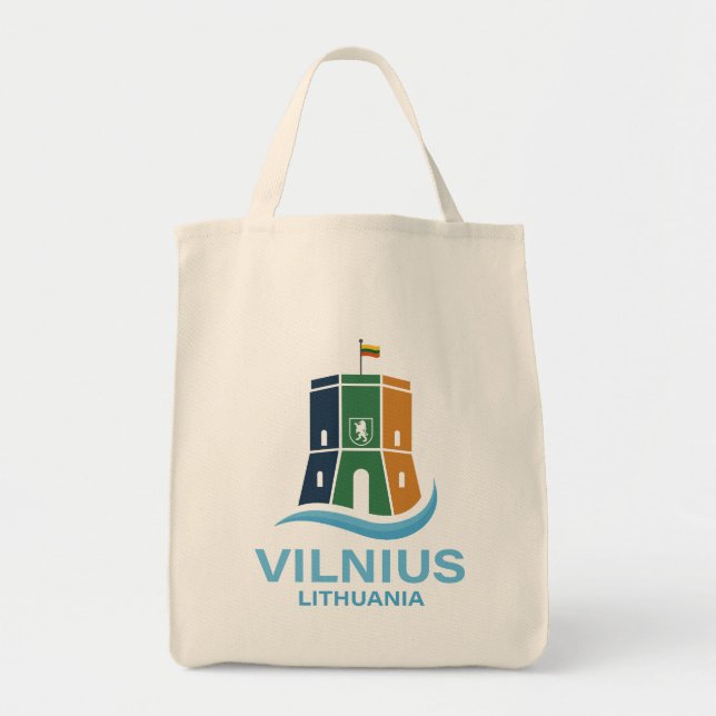 Bolsa Tote Vílnius Lituânia (Frente)