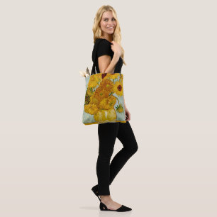 Bolsa Tote Vincent Van Gogh 12 Girassóis Impressionista