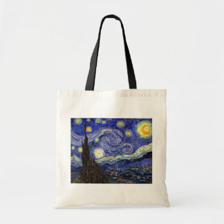 Bolsa Tote Vincent Van Gogh - A Bela Arte da Noite Estrelada