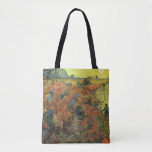 Bolsa Tote Vincent van Gogh - A Vinha Vermelha