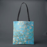Bolsa Tote Vincent van Gogh - Almond Blossom<br><div class="desc">Flor de amêndoa / Ramificações com Flor de Amêndoa - Vincent van Gogh,  Oil on Canvas,  1890</div>