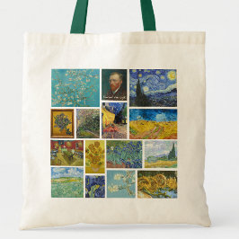 Bolsa Tote Vincent Van Gogh Art Gallery Collage