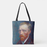 Bolsa Tote Vincent van Gogh autorretrato<br><div class="desc">Um autorretrato de Vincent van Gogh.</div>