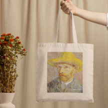 Vincent Van Gogh Autorretrato Palha Personalizada