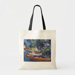 Bolsa Tote Vincent Van Gogh - Barcos Remadores Na Oise Dos Ba