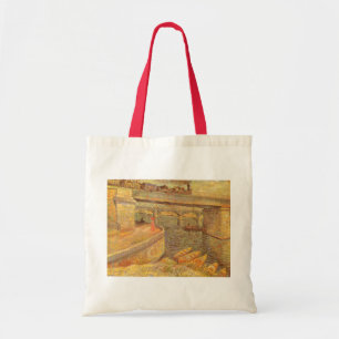 Bolsa Tote Vincent van Gogh Bridges na Seine Asnieres