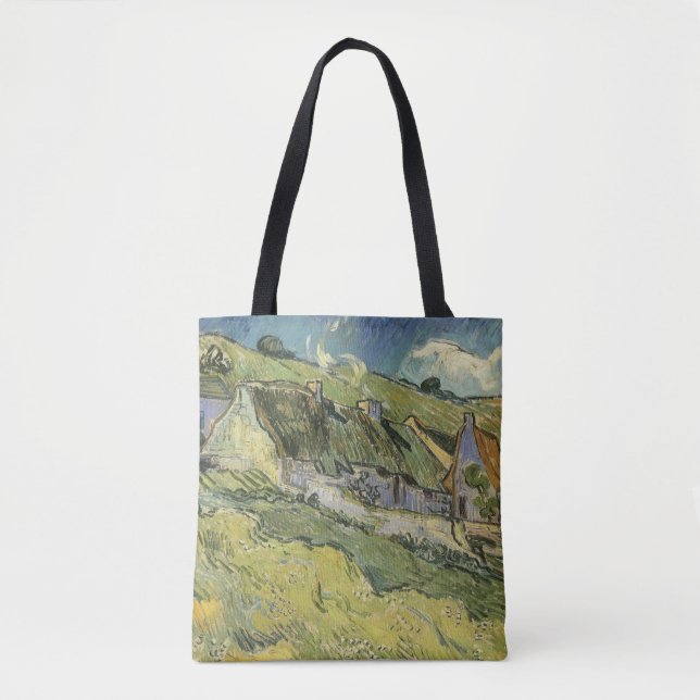 Bolsa Tote Vincent van Gogh - Cabanas de Palha (Frente)