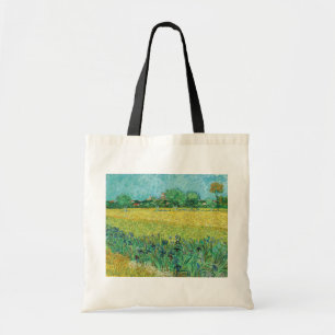 Bolsa Tote Vincent van Gogh - Campo com Íris perto de Arles
