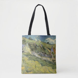 Bolsa Tote Vincent van Gogh - Cottages Thatcher