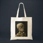 Bolsa Tote Vincent Van Gogh - Crânio com Cigarro Queimado<br><div class="desc">Vincent Van Gogh - Crânio com Cigarro Queimado</div>