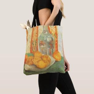 Bolsa Tote Vincent van Gogh - Decanter e Lemons numa Prata
