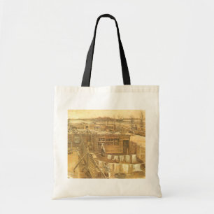 Bolsa Tote Vincent van Gogh - Estaleiro de Carpintaria e Lava