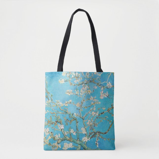 Bolsa Tote Vincent van Gogh - Flor de Amendoeira (Frente)